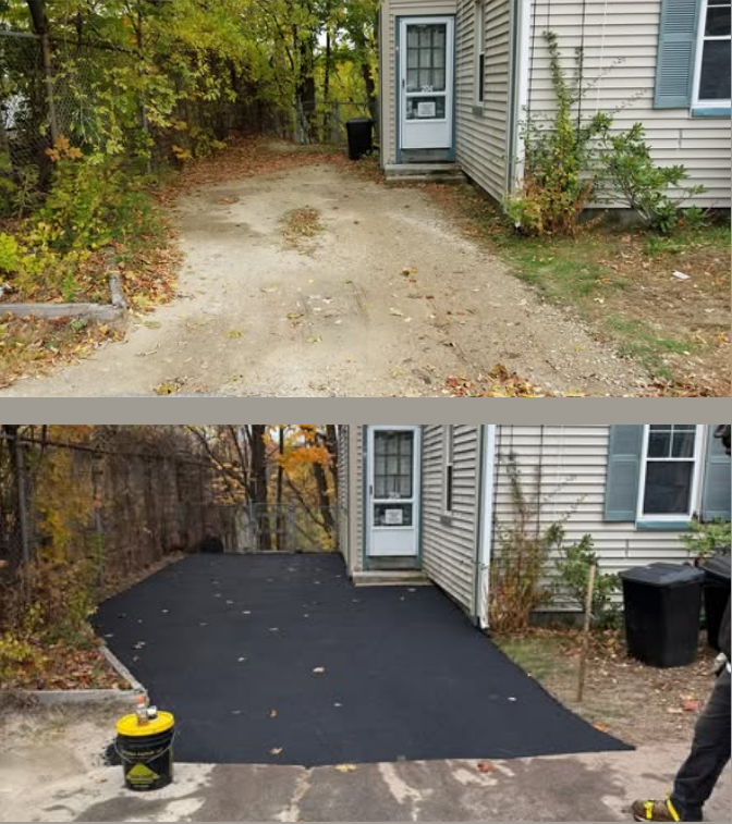 Asphalt paving project